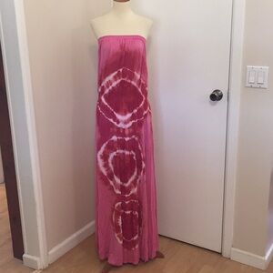 XS/S/M LOVE TANJANE Strapless Maxi Dress FF24